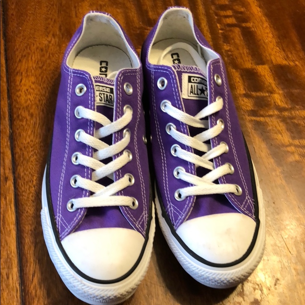 Purple Converse